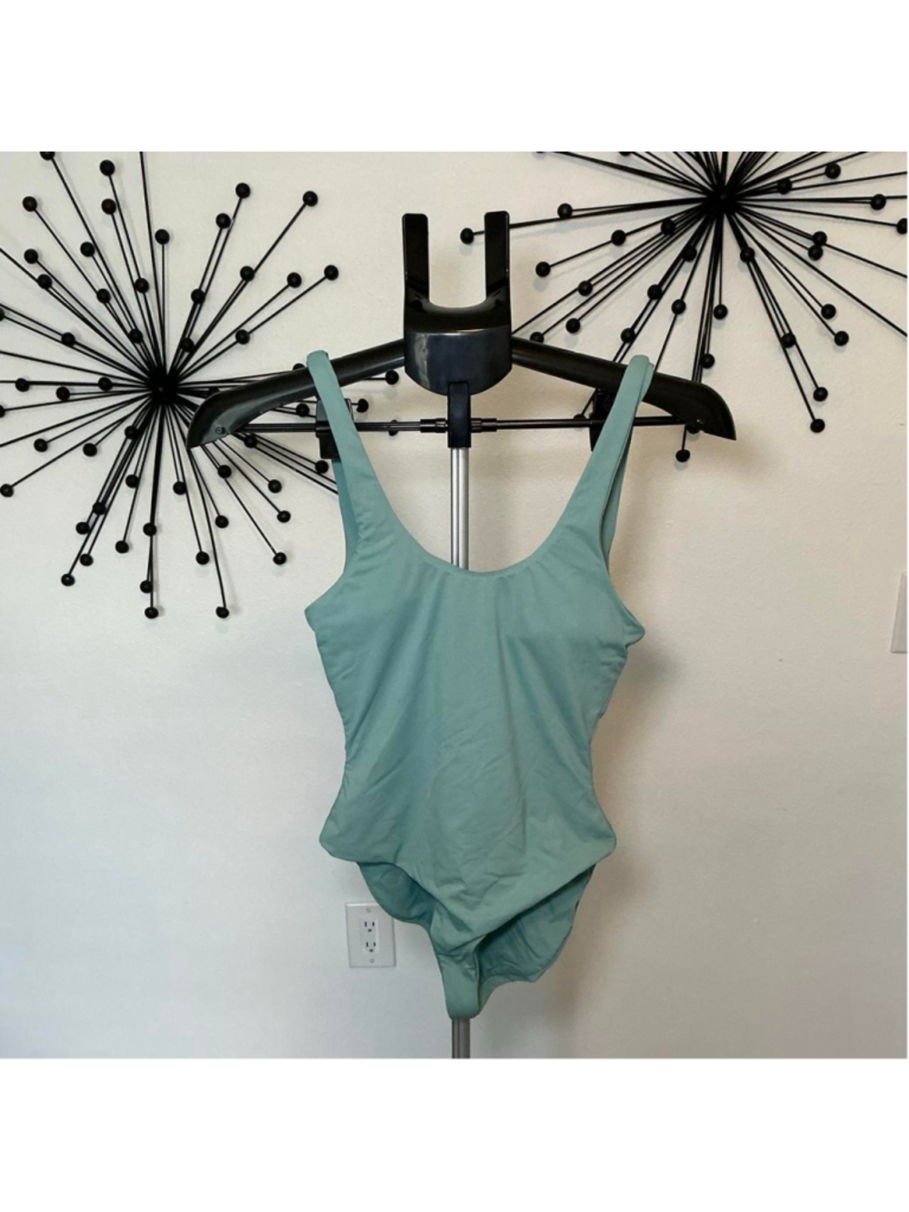 Dippin' Daisy's Mint Green Open Back Bodysuit Size XS Minimalist